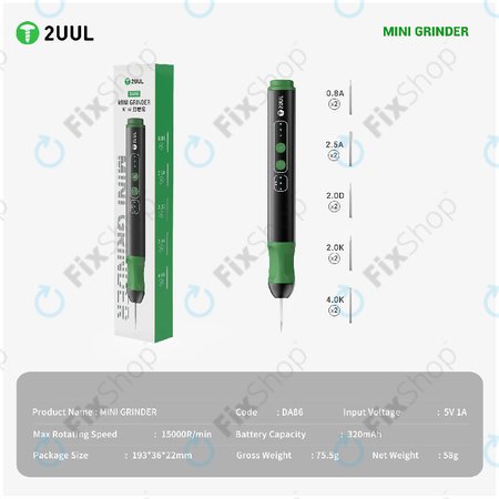 Μίνι τροχός ακριβείας, 2UUL DA86