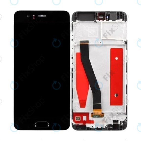 Συγκρότημα οθόνης για Huawei P10, Μαύρο, Black, Aftermarket