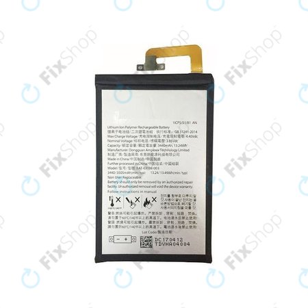 Μπαταρία για Blackberry Keyone, BAT-63108-003, 1ICP5/51/81, 3505mAh
