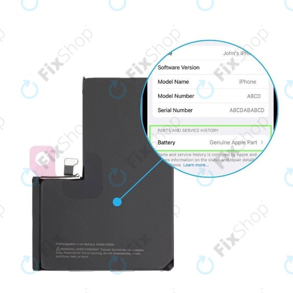 Battery για iPhone 14 Pro Max | 661-30397 | 4323mAh | Genuine Apple