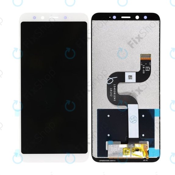 Οθόνη με οθόνη αφής για Xiaomi Mi A2, Mi 6X, Λευκό, White, Aftermarket