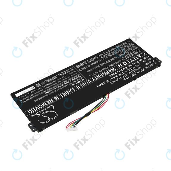 Μπαταρία για Acer ConceptD 3, Spin 5, Swift 3, 5, X, Travelmate Spin P4, 3800mAh, Li-Pol, 15.4V, AP18C7M, HQ