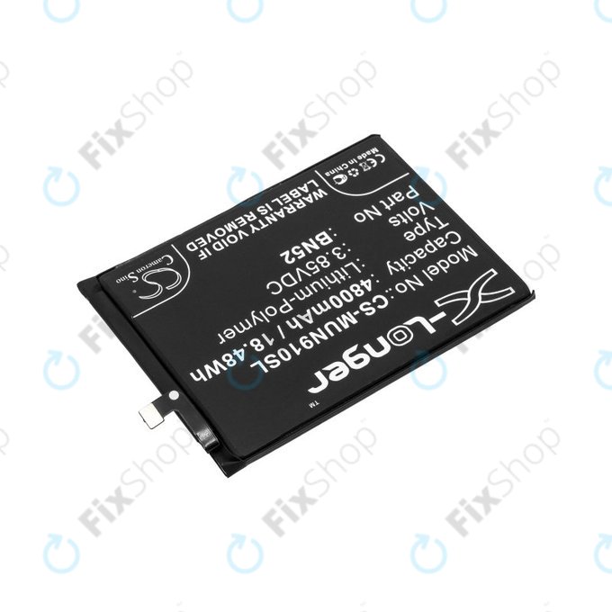 Battery για Xiaomi Redmi Note 9 Pro | BN52 | 4800mAh | HQ