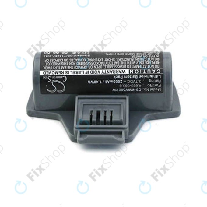 Μπαταρία για Kärcher WV-series, 4.633-083.0, 2.633-123.0, 3.7V, 2000mAh, HQ