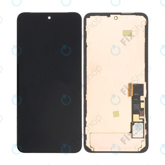 Συγκρότημα οθόνης για Google Pixel 8, GKWS6, G9BQD, Μαύρο, Black