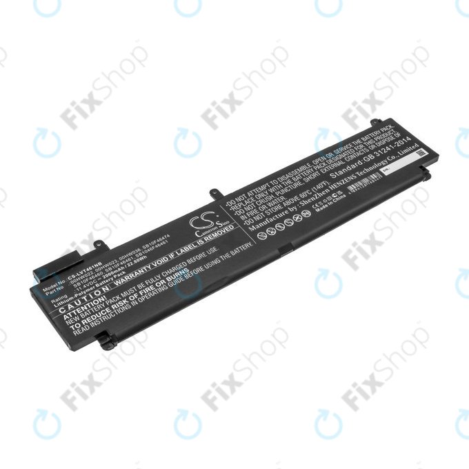 Μπαταρία για Lenovo ThinkPad T460s, T470s, 2000mAh, Li-Pol, 11.4V, 00HW022, HQ
