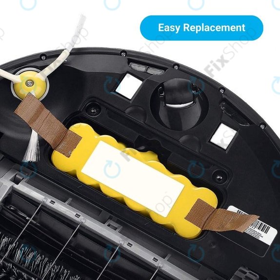 Μπαταρία για iRobot Roomba 500, 600, 700, 800, 900-series, Scooba 450, Vileda 137173, 11702, GD-Roomba-500, VAC-500NMH-33, 14.4V, 3500mAh