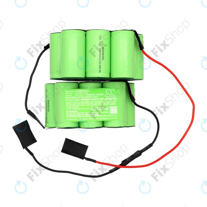 Μπαταρία για Bosch BBBH 22042, BBH 22042/01, 2000mAh, Ni-MH, 20.4V, VXAS011V20, HQ