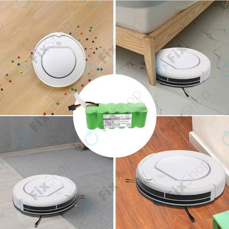 Μπαταρία για Ecovacs Deebot CR120, KK-8, X500, LP43SC2000P, 14.4V, 2000mAh, HQ