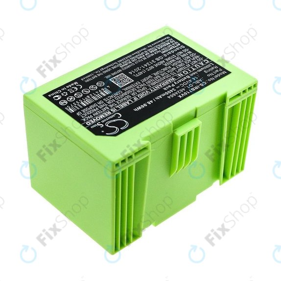 Μπαταρία για iRobot Roomba e-series, i-series, ABL-D1, 4624864, ABL-D2, 14.4V, 3400mAh, HQ