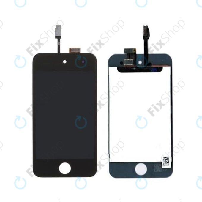 Συγκρότημα οθόνης για iPod Touch, 4th Gen, Μαύρο, Black, Aftermarket