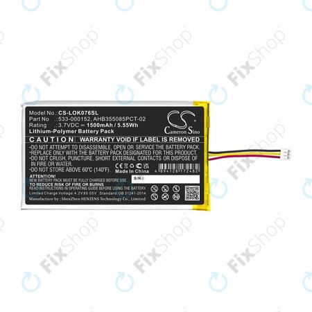 Μπαταρία για Logitech G913, G913 TKL, G915, G915TKL, 1500mAh, Li-Pol, 3.7V, 533-000152, HQ