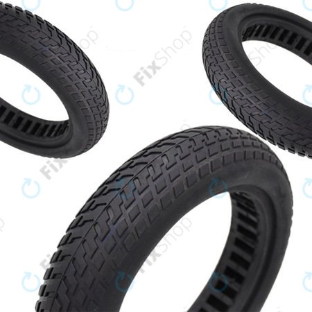 Ανθεκτικό Συμπαγές Ελαστικό χωρίς Σωλήνα για Xiaomi Mi Electric Scooter 1S | 2 M365 | Essential | Pro | Pro 2 | Μαύρο | Black