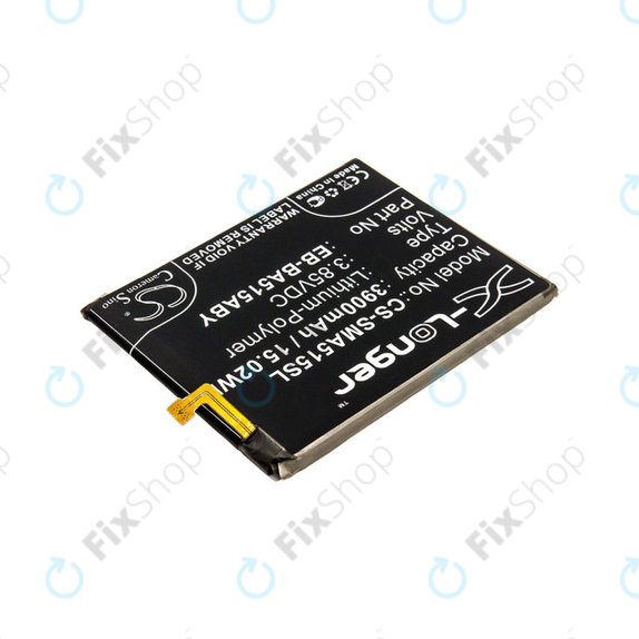 Μπαταρία για Samsung A51 A515F, 3900mAh, Li-Pol, 3.85 V, EB-BA515ABY, HQ