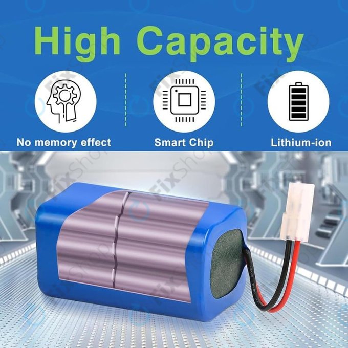 Μπαταρία για Xiaomi Essential (Mijia G1), Flyco FC-series, myVacBot SN500, Panasonic MC-series, Phicomm X3, Puppy R-series, Li-026418, 14.8V, 2600mAh