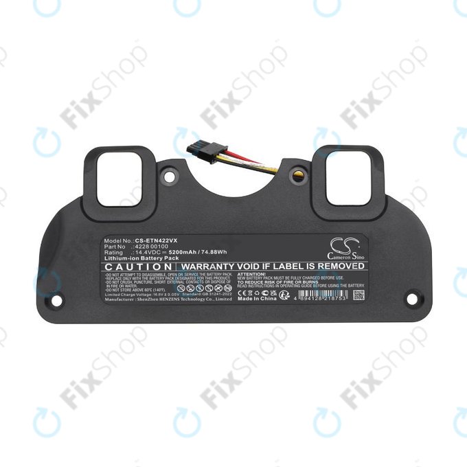 Μπαταρία για ETA 4228 Navaggio Profi, 5200mAh, Li-Ion, 14.4V, 4228 00100, HQ