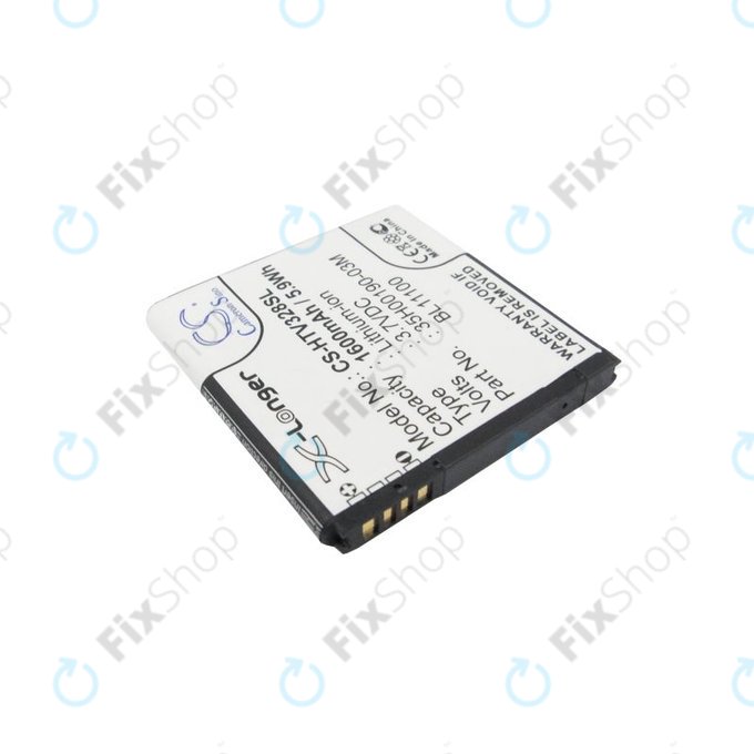 Μπαταρία για HTC Desire X, Desire V, 1600mAh, Li-Ion, 3.7V, 35H00190-03M, HQ