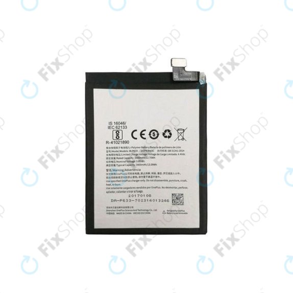 Μπαταρία για OnePlus 3T, BLP633, 3400mAh