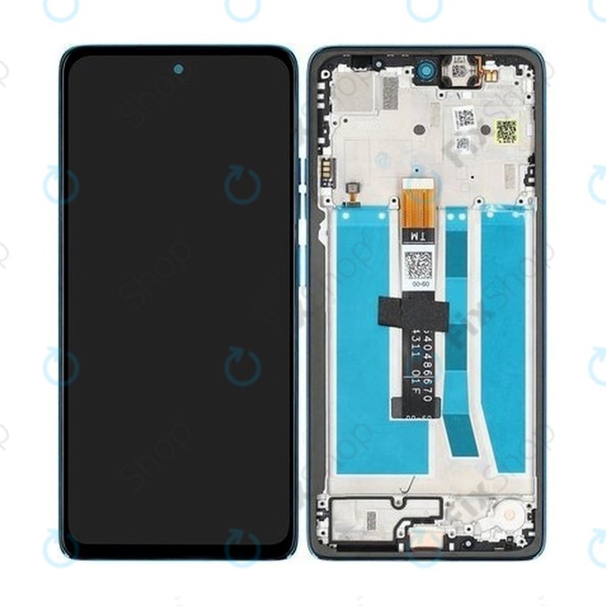LCD Display Assembly για Motorola Moto G75 5G | 5D68C29067 | Aqua Blue | Genuine Service Pack