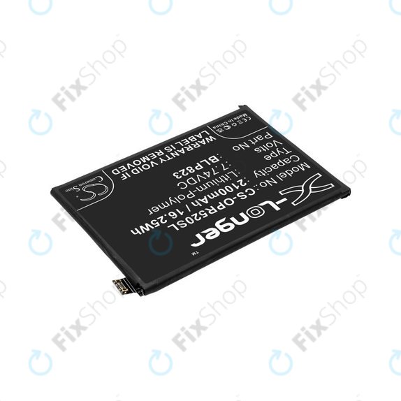Μπαταρία για Oppo Reno 5 Pro, 2100mAh, Li-Pol, 7.74 V, BLP823, HQ