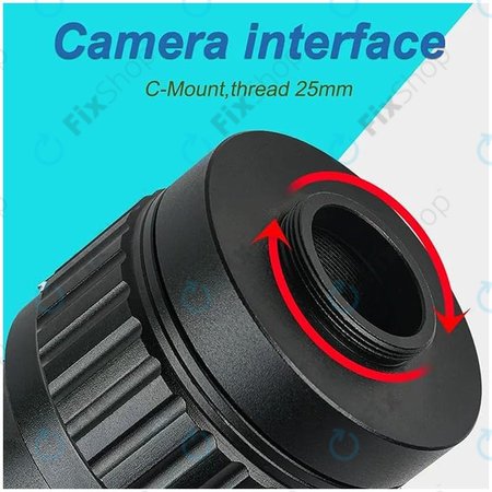 Προσαρμογέας CTV 1X για Τρινoκулярικό Μικροσκόπιο, C-Mount