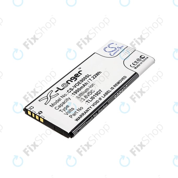 Μπαταρία για Alcatel 1 Dual Sim, TCL 5033, Vodafone VFD, Telstra, 1900mAh, Li-Ion, 3.8V, TLI019D7, HQ