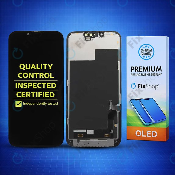 Οθόνη Hard OLED για iPhone 13, Αφής με πλαίσιο, FixPremium
