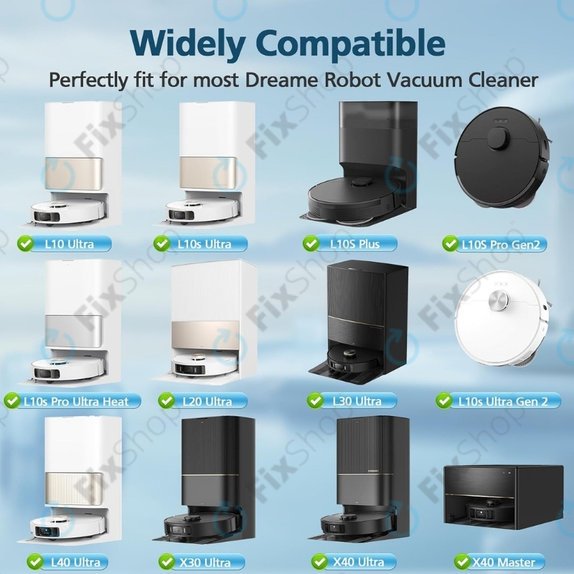 Πανί σφουγγαρίστρας, 2 τεμ. για Xiaomi Dreame X40 Ultra, L40 Ultra, L10s Ultra, Pro Gen2, Mova E30 Ultra