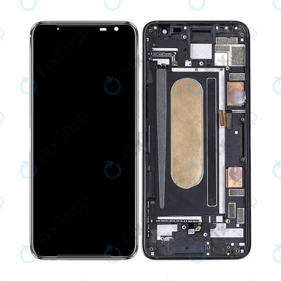 Συγκρότημα οθόνης για Asus ROG Phone 3, ZS661KS, Μαύρο, Black Glare