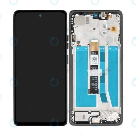 LCD Display Assembly για Motorola Moto G75 5G | 5D68C29066 | Charcoal Grey | Genuine Service Pack