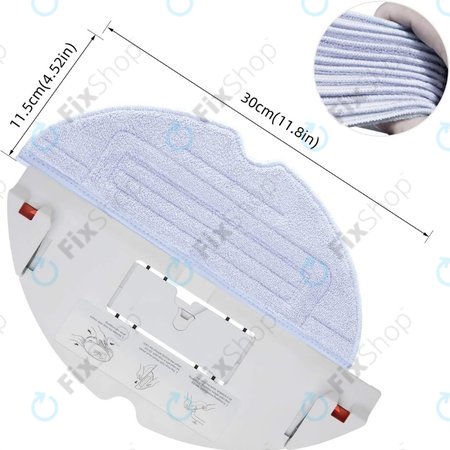 Πανί Σφουγγαρίστρας (Μικροΐνες) για Xiaomi Roborock S7 | S7+ | S7 MaxV | S7 MaxV Ultra | S7 Pro Ultra | S8 | S8+ | T7S Plus