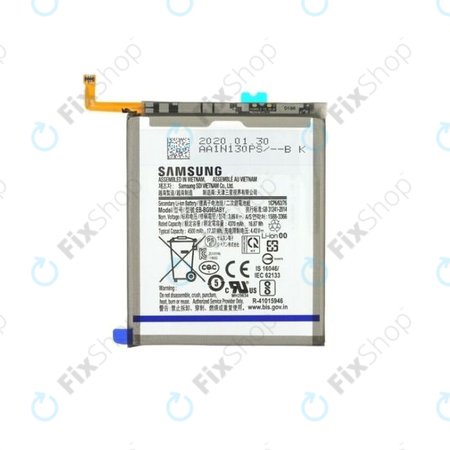 Μπαταρία για Samsung S20 Plus G985F, GH82-22133A, EB-BG985ABY, 4500mAh, Service Pack