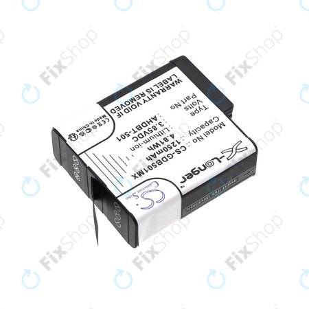 Μπαταρία για Gopro Hero 8, Hero 6, 1250mAh, Li-Ion, 3.85V, AHDBT-501, HQ