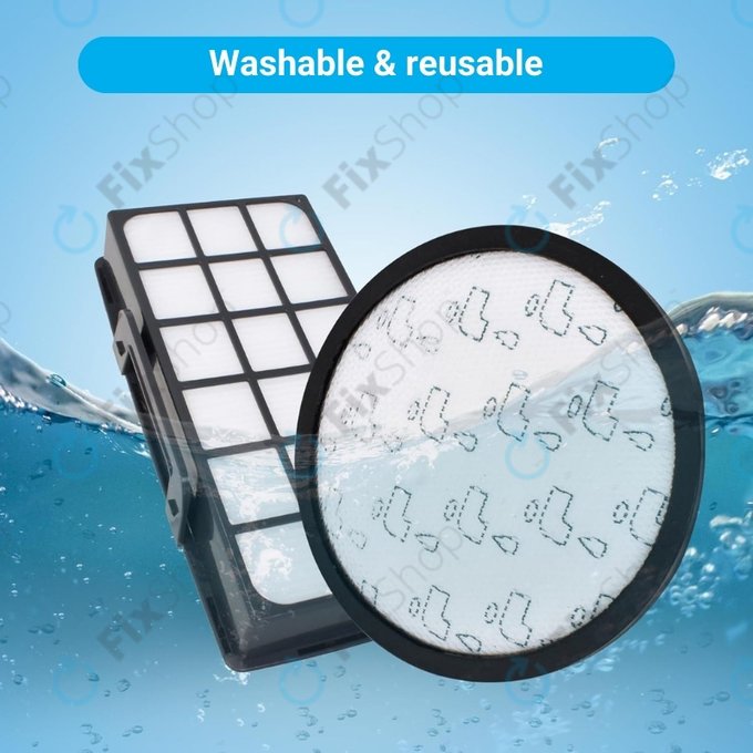 Φίλτρο HEPA + Πλενόμενο Φίλτρο Σκόνης (ZR006001) για Rowenta Silence Force | X-Trem Power