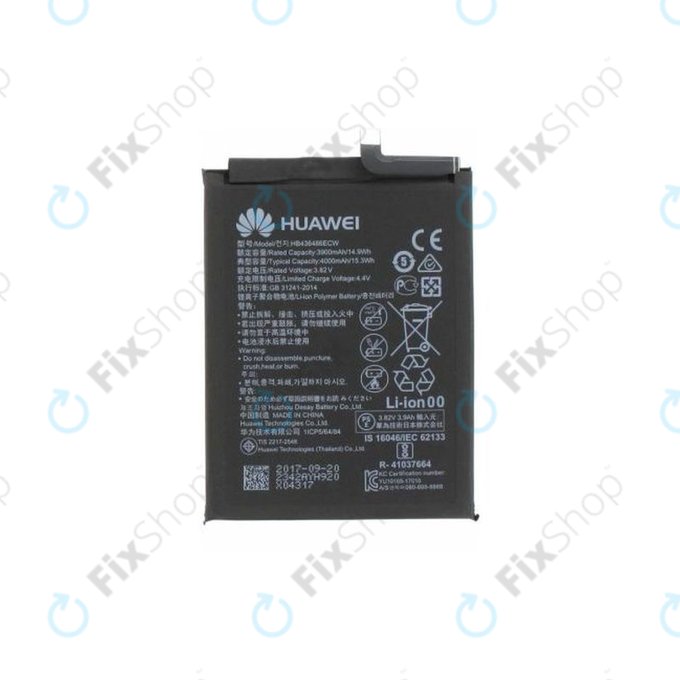 Μπαταρία για Huawei Mate 10 Pro BLA-L29, P20 Pro, Mate 10, View 20, Mate 20, Honor 20 Pro, HB436486ECW, 24022342, 24022827, 4000mAh, Service Pack