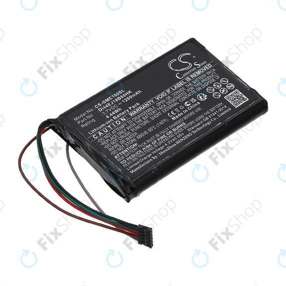 Μπαταρία για Garmin Edge 1000, Explore, 1200mAh, Li-ion, 3.7V, DI44EJ18B60HK, HQ