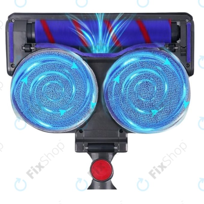 Κεφαλή Ηλεκτρικής Σφουγγαρίστρας (Υγρός και Στεγνός Καθαρισμός) για Dyson V-series