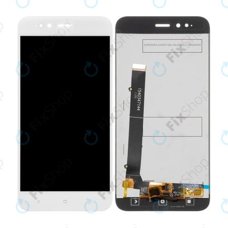 Οθόνη με οθόνη αφής για Xiaomi Mi A1, Mi 5X, Λευκό, White, Aftermarket