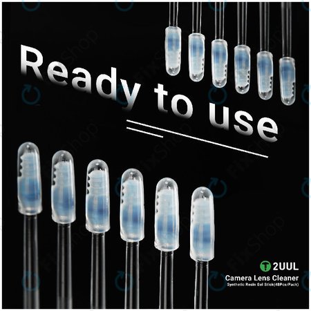 Στικ καθαρισμού φακών κάμερας με τζελ, 2UUL CL21, 48τμχ/πακέτο