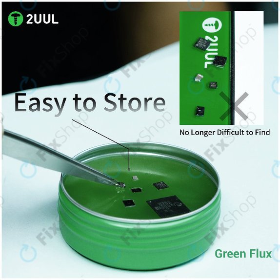 Υγρό συγκόλλησης (Flux), πράσινο, 2UUL SC18