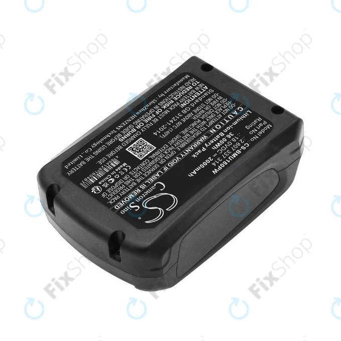 Μπαταρία για Bosch 18V, 2 607 337 314, Li-Ion, 18.0V, 2000mAh, HQ