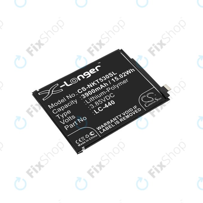 Μπαταρία για Nokia 5.3, 3900mAh, Li-Pol, 3.85 V, LC-440, HQ