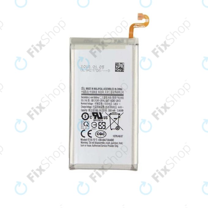 Μπαταρία για Samsung A8 Plus A730F (2018), EB-BA730ABE, 3500mAh