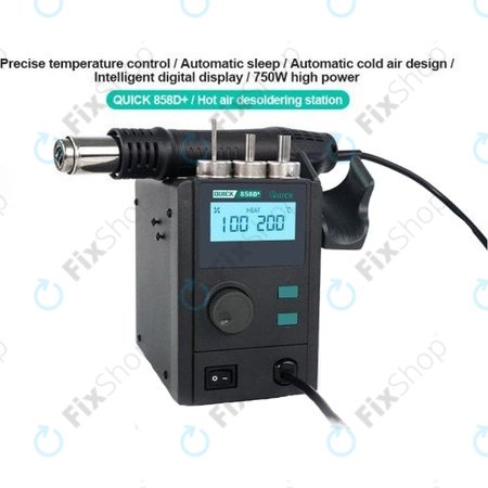 Σταθμός Κολλητηριού Θερμού Αέρα για Quick 858D+