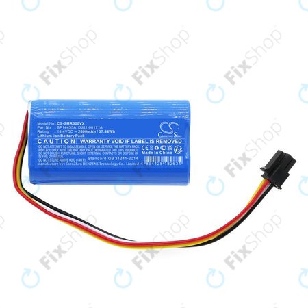 Μπαταρία για Samsung PowerBot VR05R5050WK, Midea i5, i9 EYE, 2600mAh, Li-Ion, 14.4V, BP14435A, HQ