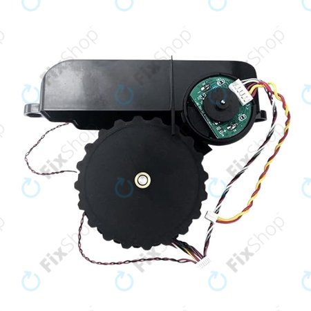 Τροχός με Κινητήρα (Αριστερός) για Xiaomi Mi Robot Vacuum Mop Pro (P) | Viomi V2 Pro | V3 | Μαύρο | Black