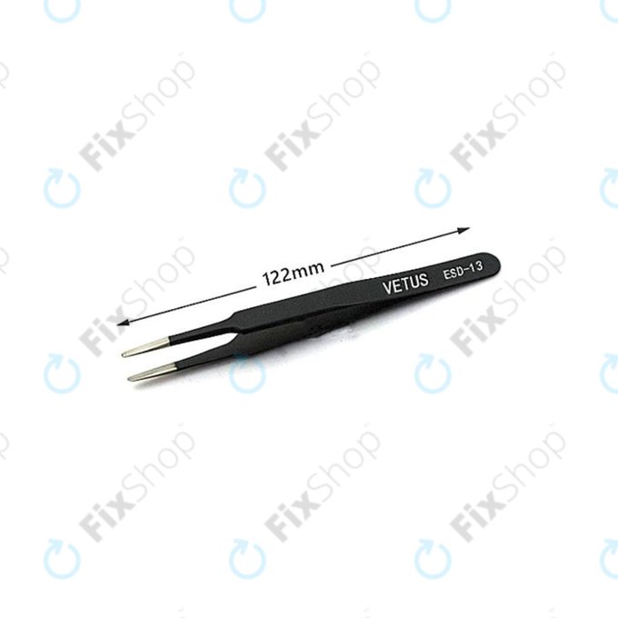 Μεταλλική Αντιστατική Λαβίδα με Επίπεδη Μύτη (115mm) για Vetus ESD-13