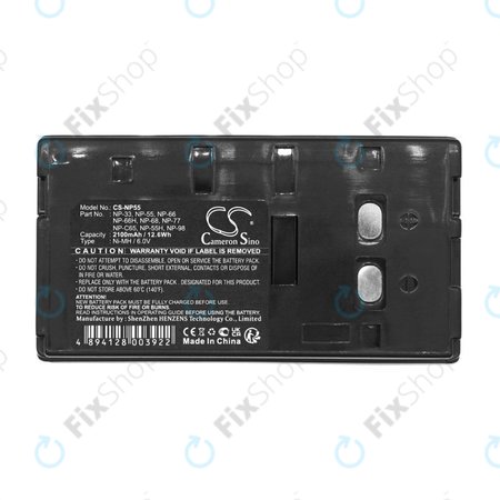 Μπαταρία για Blaupunkt, Sony, Akai, HP, 2100mAh, Ni-MH, 6V, NP-33, HQ