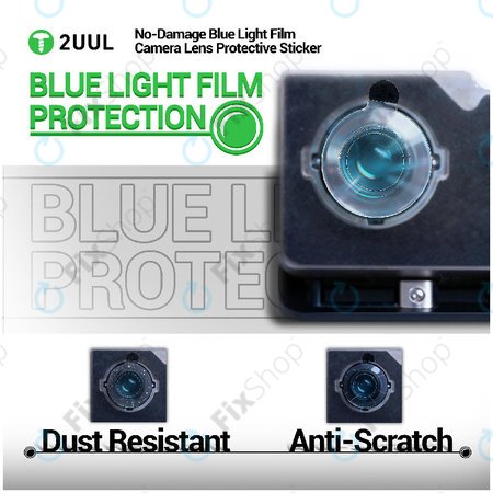 Προστατευτικά αυτοκόλλητα φακού κάμερας (Blue Light Filter), 2UUL DA33, 500τμχ/πακέτο