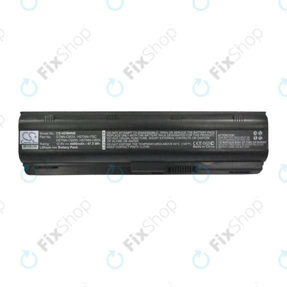 Μπαταρία για HP Pavilion Envy 17-1001TX, 593553-001, 4400mAh, HQ